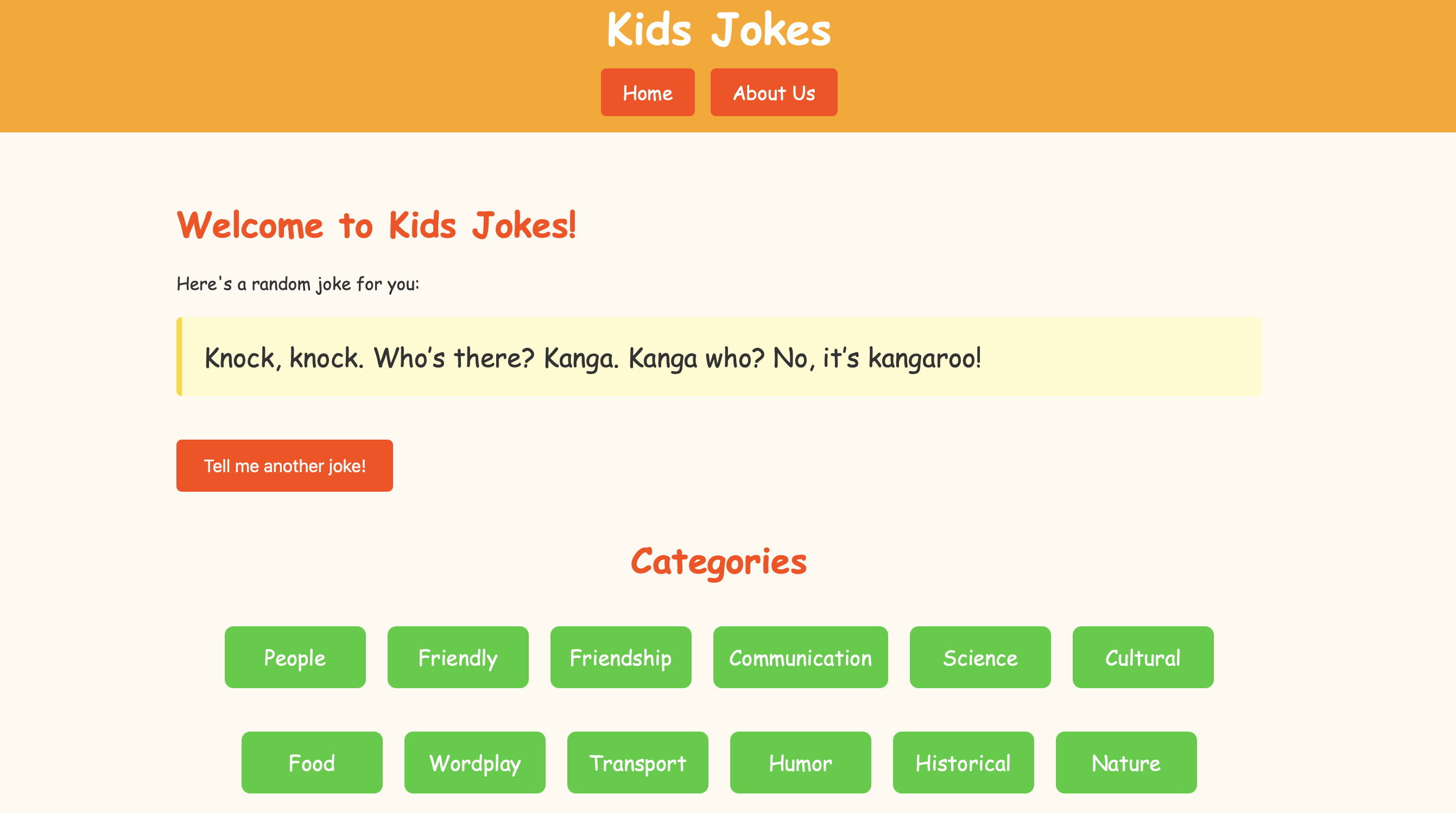 Knock Knock Jokes For Kids